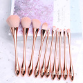 10pcs maquillage cosmétique brosse maquillage brosse